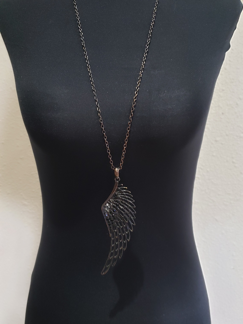 Angel Wing Pendant Necklace